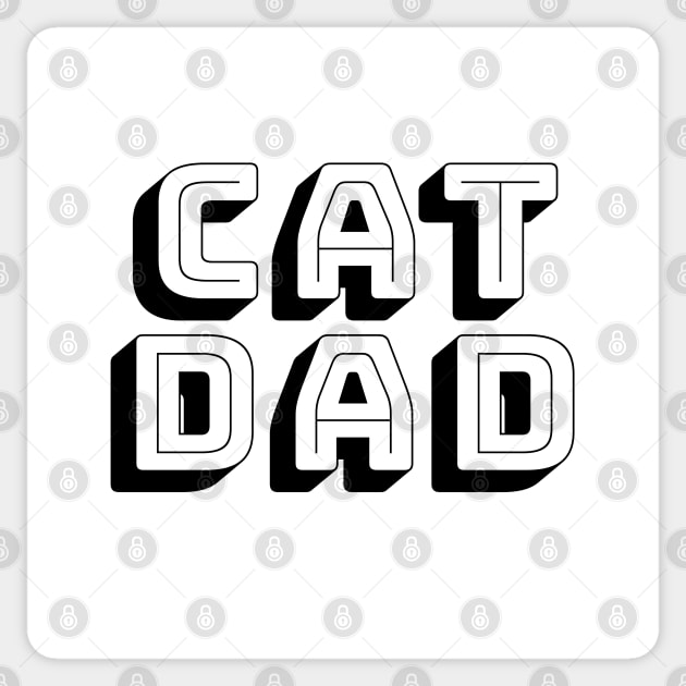 Cat dad Sticker by Noamdelf06